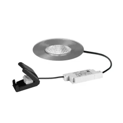BRUMBERG Loftlamper|Indbygningsspots > LED-indbygningsspot BB20 IP65 RC tilslutningsdåse nikkel