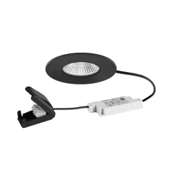 Loftlamper|Indbygningsspots ^ BRUMBERG LED-indbygningsspot BB20 IP65 RC-tilslutningsdåse sort