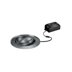 BRUMBERG Indbygningsspots > LED-indbygningsspot Berrie-R, 3000K, tænd/sluk, nikkel