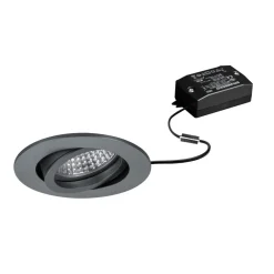 BRUMBERG Indbygningsspots > LED indbygningsspot Tirrel-R, on/off, mat titanium