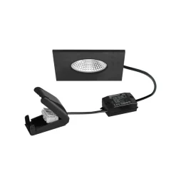 BRUMBERG Loftlamper|Indbygningsspots > LED-spot BB21 IP65 on/off tilslutningsboks sort mat