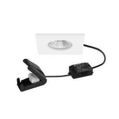 BRUMBERG Loftlamper|Indbygningsspots > LED-spot BB21 IP65 tænd/sluk-tilslutningsdåse struktureret hvid