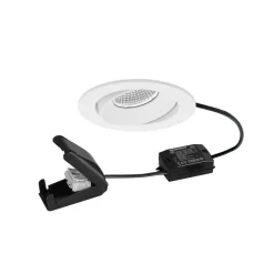 BRUMBERG Indbygningsspots > LED-spot BB35 on/off-tilslutningsdåse struktureret hvid