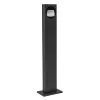 Gadebelysning ^ BRUMBERG Quader LED -gadelampe, grafit, IP54