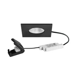 Loftlamper ^ BRUMBERG Spot BB21 IP65 RC-dæmpbar tilslutningsdåse sort mat