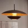 EGLO Pendellamper|Pendellamper > Brun-guld lakeret Nuvano-pendel