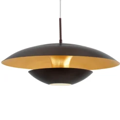 EGLO Pendellamper|Pendellamper > Brun-guld lakeret Nuvano-pendel