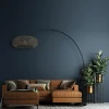 Steinhauer Gulvlamper|Gulvlamper > Bue-gulvlampe Sparkled Light sort
