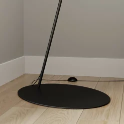 Gulvlamper|Gulvlamper ^ Nowodvorski Lighting Buelampe Alice med tekstilskærm, kaffe