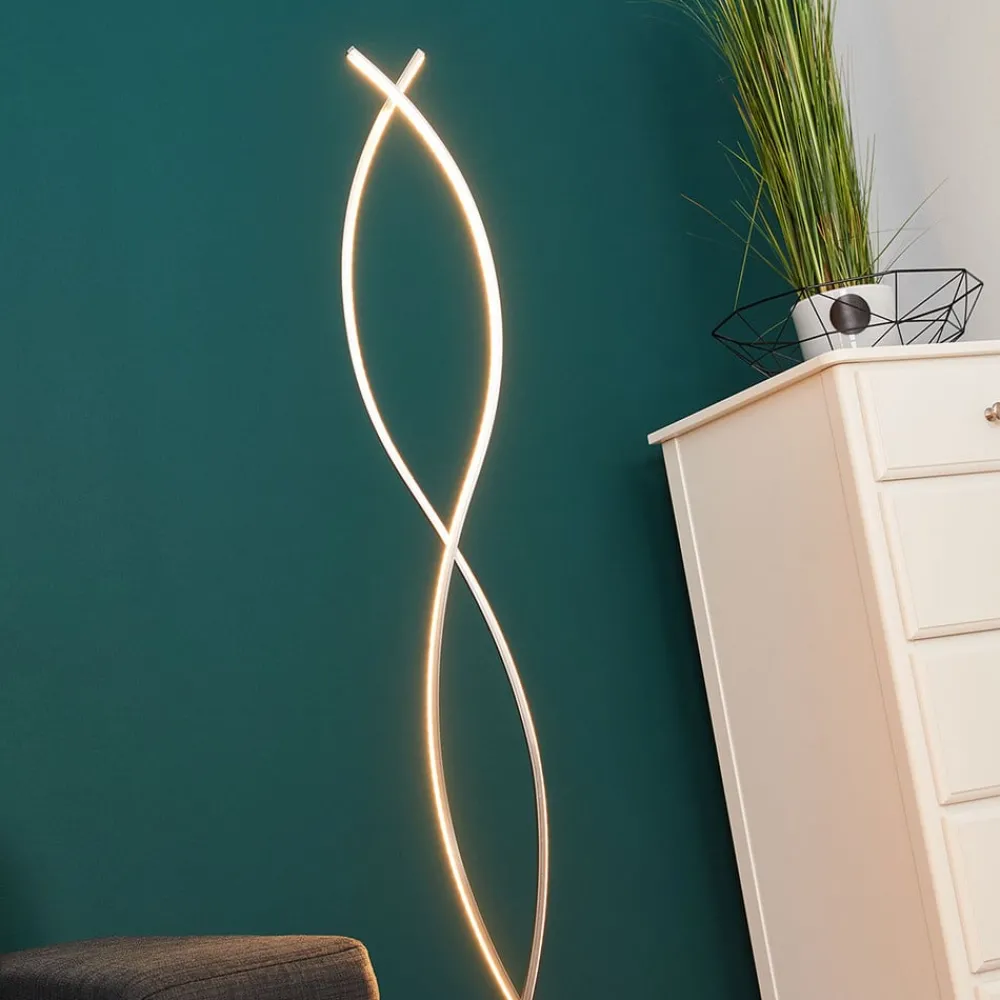 Gulvlamper|Gulvlamper ^ Lindby Buet LED gulvlampe Bobi