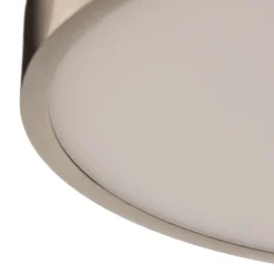 ORION Gang|Loftlamper > Bully LED-loftslampe, mat nikkel, Ø 24 cm