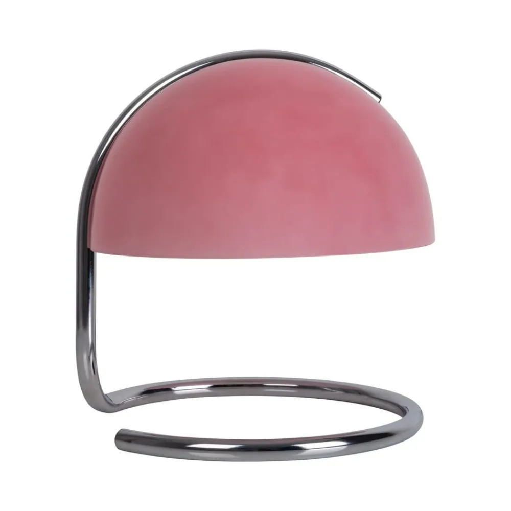 Bordlamper ^ Näve Burano bordlampe, pink, højde 25 cm, glas/metal, E27