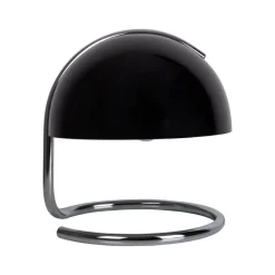 Bordlamper ^ Näve Burano bordlampe, sort, højde 25 cm, glas/metal, E27