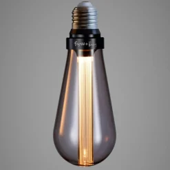 Dæmpbar Led-Pære|Filament Pære ^ Buster + Punch LED-pære E27 2W dæmpbar røget