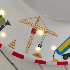 Niermann Standby Loftlamper > Byggeplads loftlampe med LED-stjernehimmel