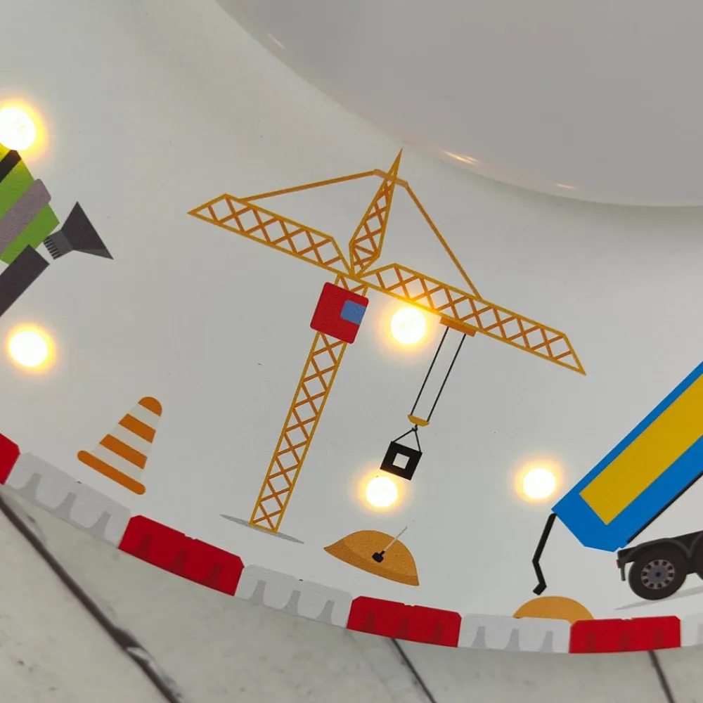 Niermann Standby Loftlamper > Byggeplads loftlampe med LED-stjernehimmel