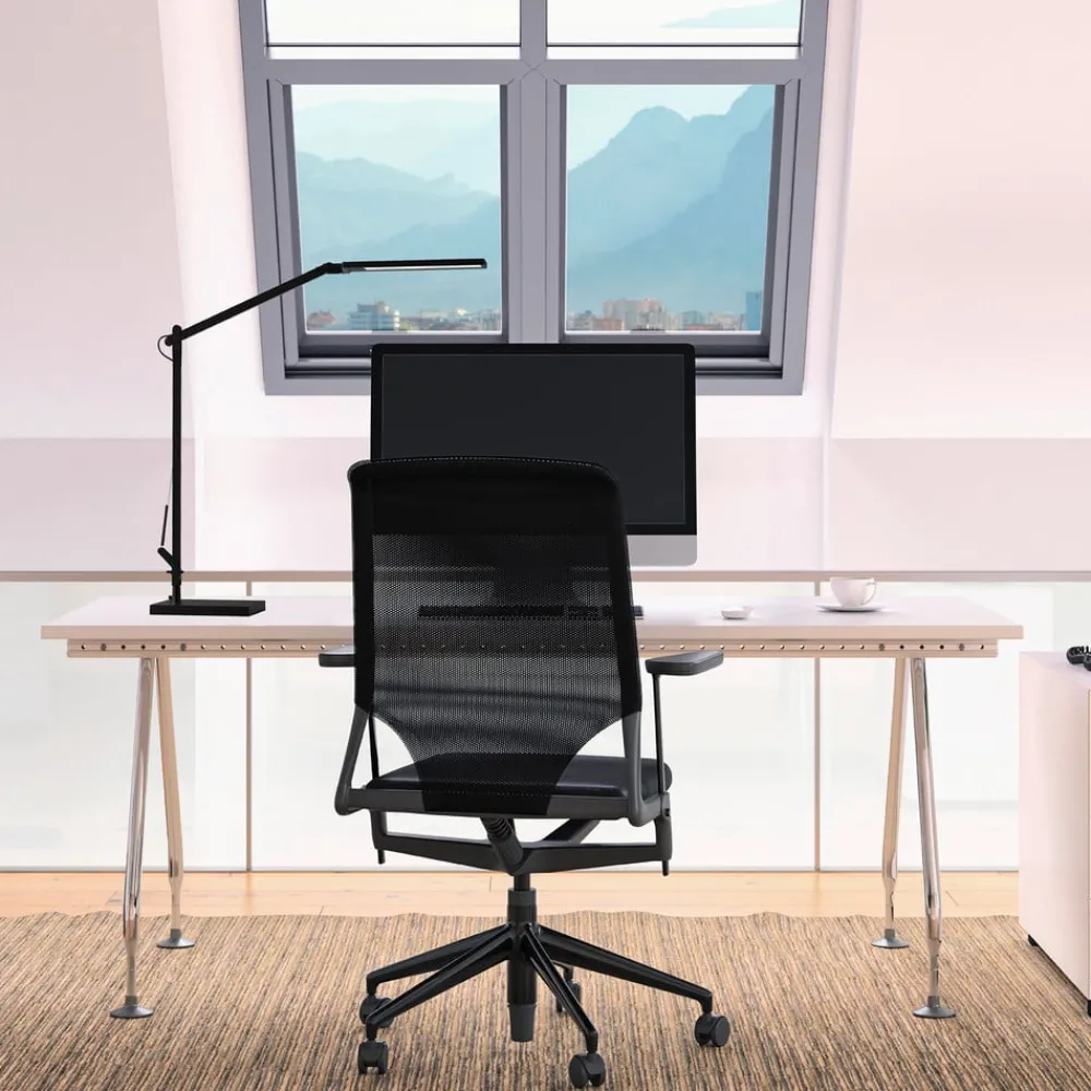 Arbejdsrum/Kontor ^ Müller-Licht Cala LED-bordlampe, CCT, dæmpbar, sort