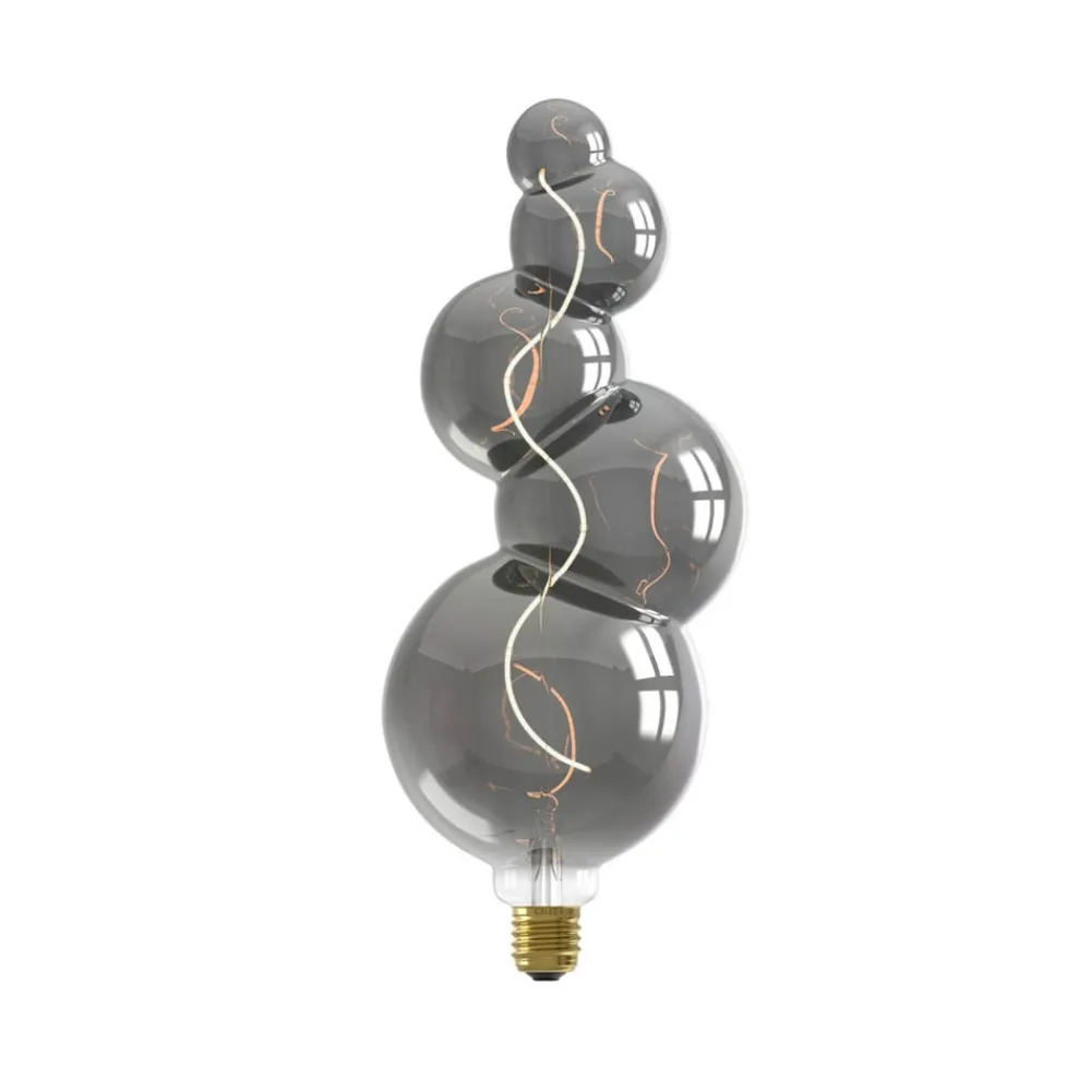 Calex Dæmpbar Led-Pære|Filament Pære > Alicante LED-pære E27 4 W 1.800 K titan