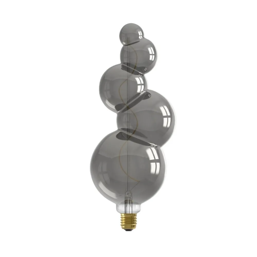 Calex Dæmpbar Led-Pære|Filament Pære > Alicante LED-pære E27 4 W 1.800 K titan