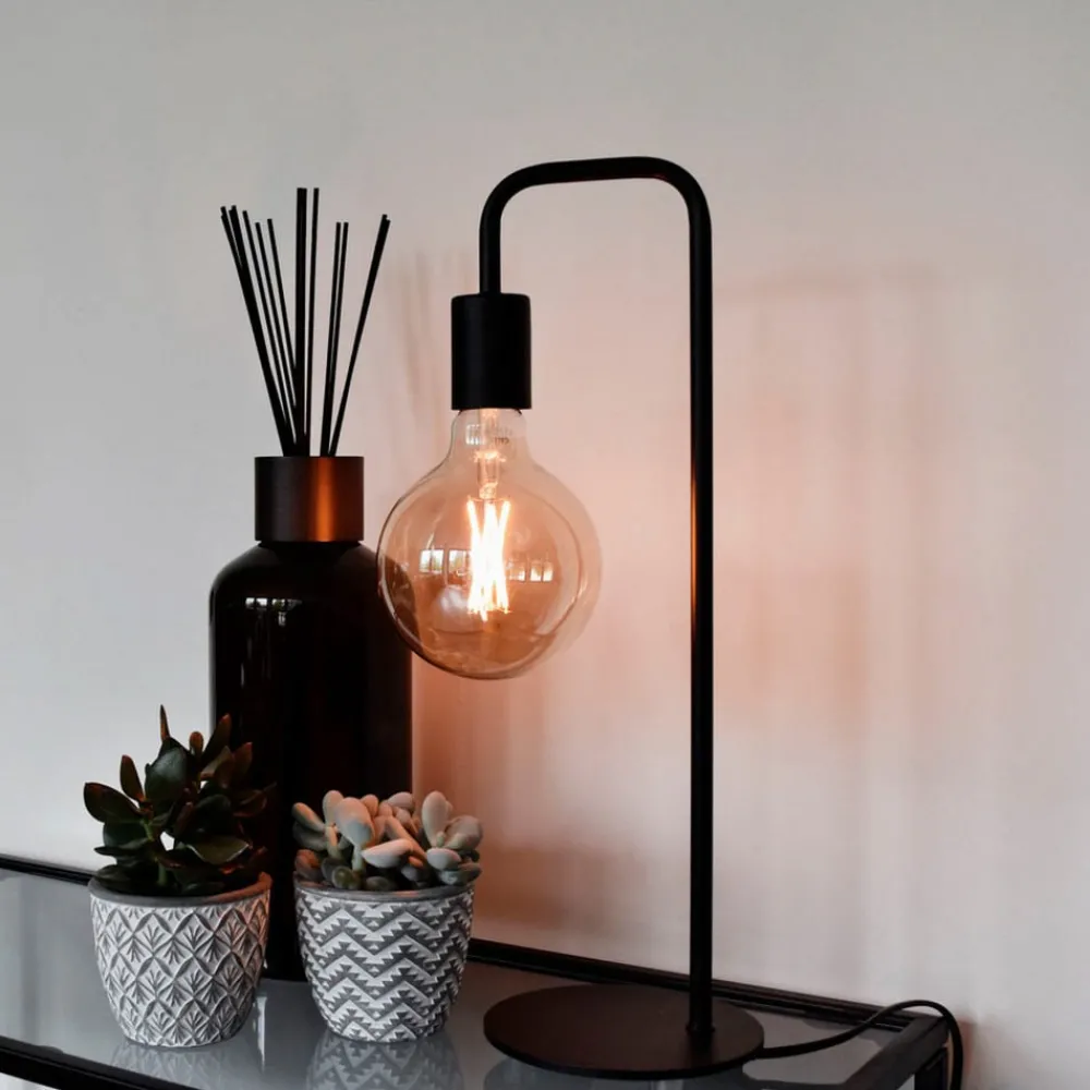 Calex Dæmpbar Led-Pære|Filament Pære > E27 G80 3,5W LED-filament 821 guld dæmpbar