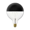 Calex Dæmpbar Led-Pære > G125 Top topforspejlet E27 4 W sort Ø12,5cm