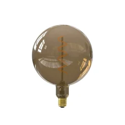 Dæmpbar Led-Pære|Filament Pære ^ Calex Kalmar Flex LED E27 G200 5W 1.800K dim natur