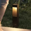Sokkellamper ^ Calex LED-sokkellampe Terni, sort aluminium, IP65