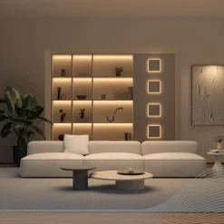 Calex Dekorationsbelysning|Led Strips > LED-strip Vibey, længde 2 m, stik, fjernbetjening, CCT