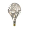 Dæmpbar Led-Pære ^ Calex Organic Evo LED-pære E27 6W dæmpbar sølv