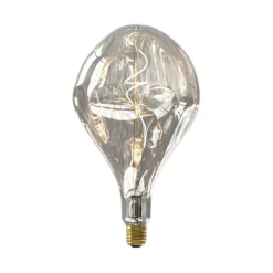 Dæmpbar Led-Pære ^ Calex Organic Evo LED-pære E27 6W dæmpbar sølv