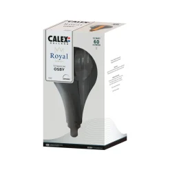 Calex Dæmpbar Led-Pære|Filament Pære > Royal Osby LED E27 3,5 W 2.000 K dim røg
