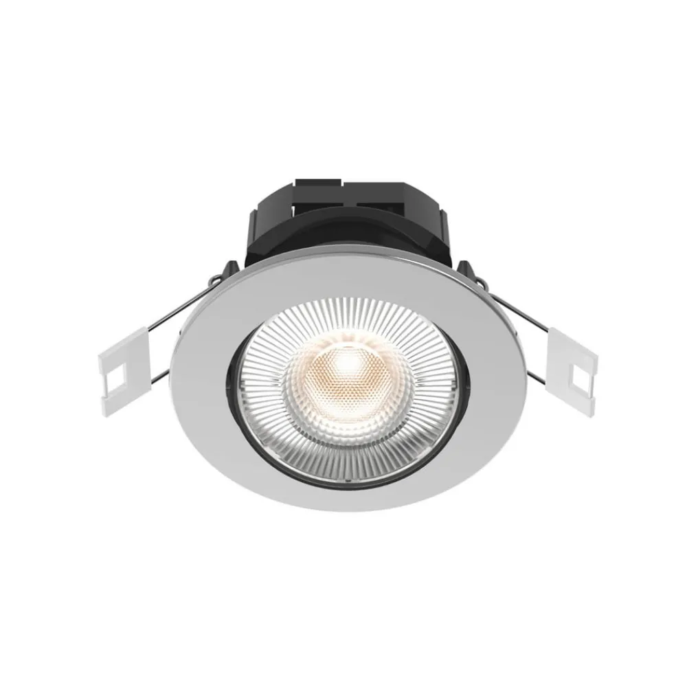 Indbygningsspots ^ Calex Smart downlight Forsænket loftlampe, stål