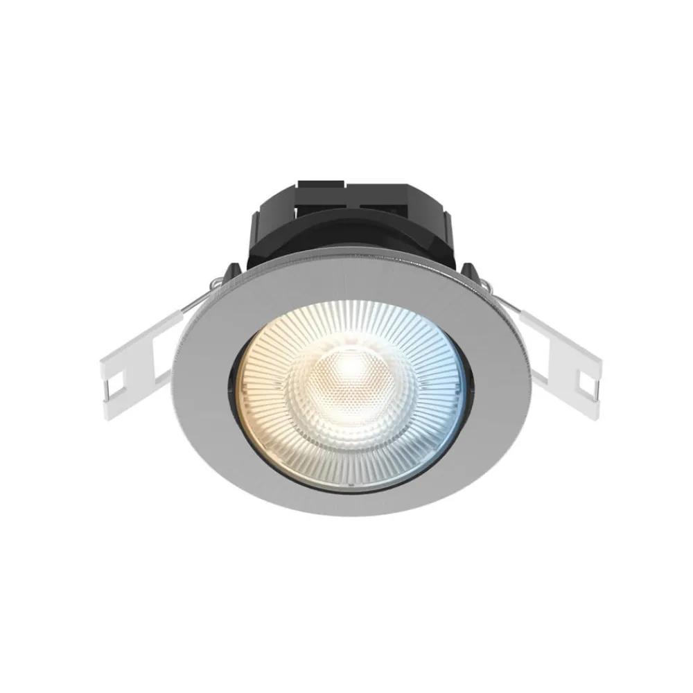 Indbygningsspots ^ Calex Smart downlight Forsænket loftlampe, stål