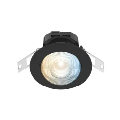 Calex Indbygningsspots > Smart downlight Forsænket loftlampe, sort