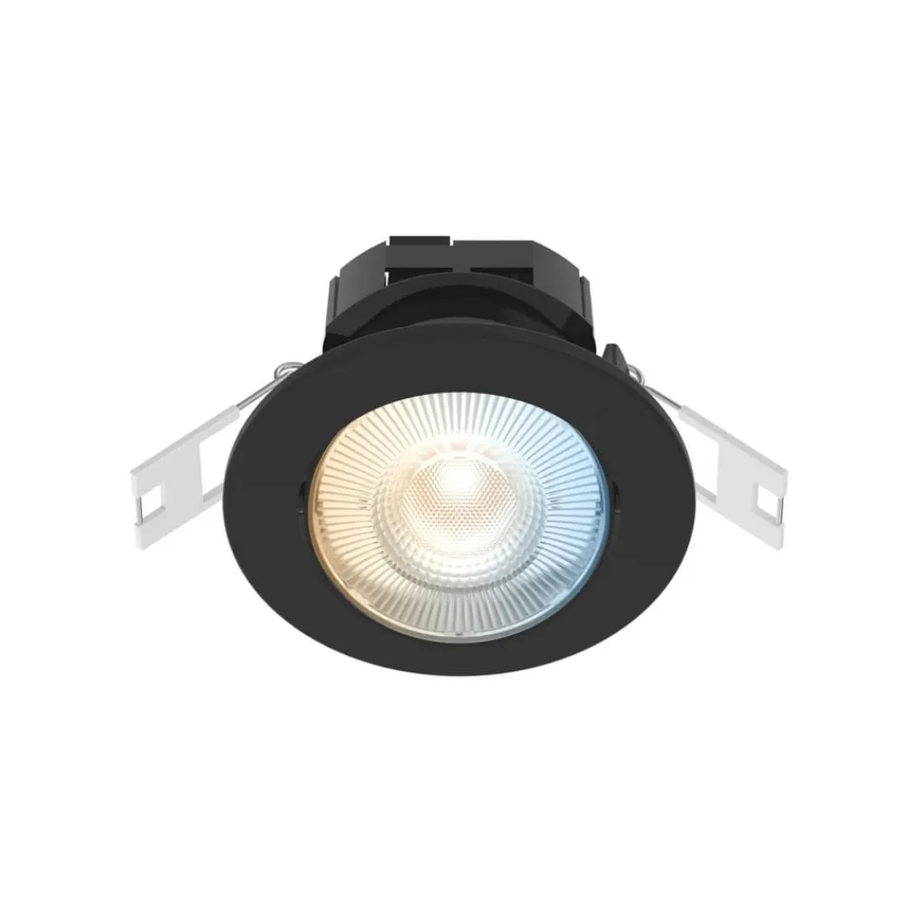 Calex Indbygningsspots > Smart downlight Forsænket loftlampe, sort