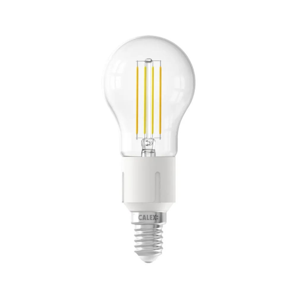 Calex Dæmpbar Led-Pære|Filament Pære > Smart E14 P45 LED 4,9 W filament 1800-3000K