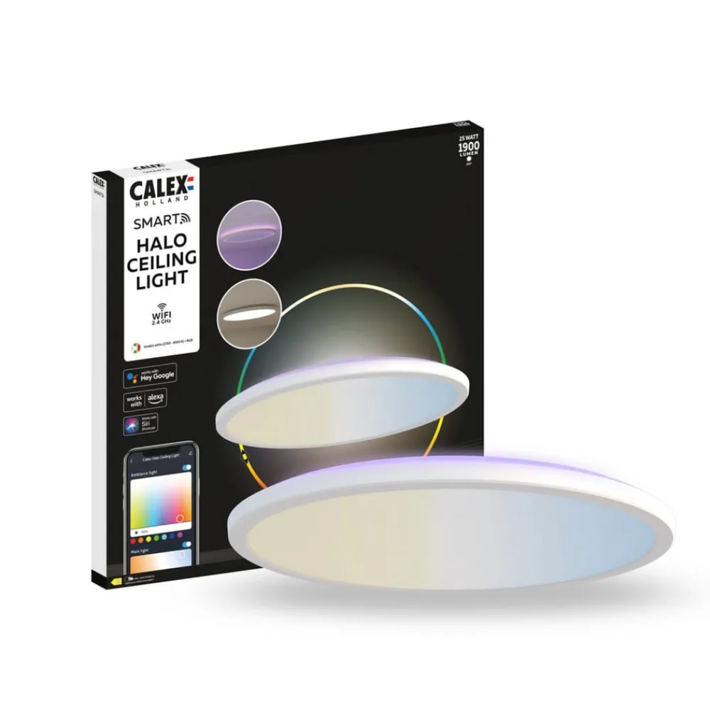 Calex Gang|Loftlamper > Smart Halo LED loftlampe, Ø 40 cm
