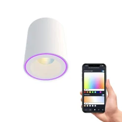 Calex Loftlamper|Spotlights > Smart Halo Spot LED loftspot, hvid