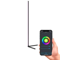 Calex Dekorationsbelysning > Smart LED-gulvlampe med fjernbetjening RGBW