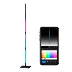 Calex Gulvlamper|Gulvlamper > Smart LED-gulvlampe, sammenklappelig WLAN CCT RGB