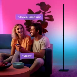 Calex Gulvlamper|Gulvlamper > Smart LED-gulvlampe, sammenklappelig WLAN CCT RGB