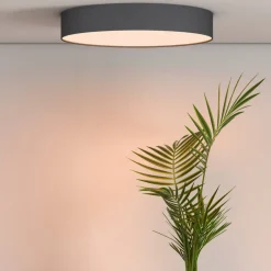 Calex Arbejdsrum/Kontor|Gang > Smart LED-loftlampe Fabric, Ø 40 cm, RGBW, dæmpbar