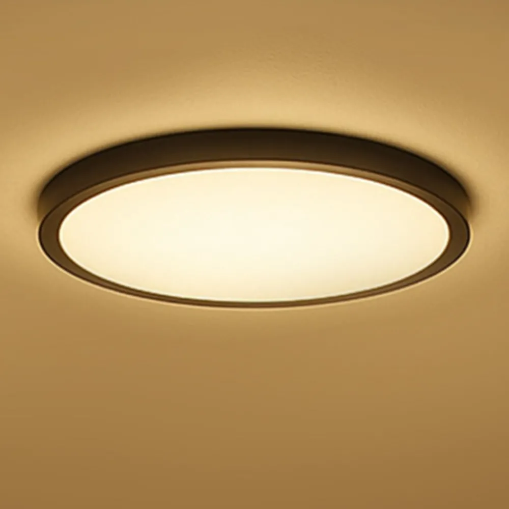 Calex Loftlamper|Loftlamper > Smart LED-loftlampe HALO Ø 40 cm sort IP54 RGB CCT