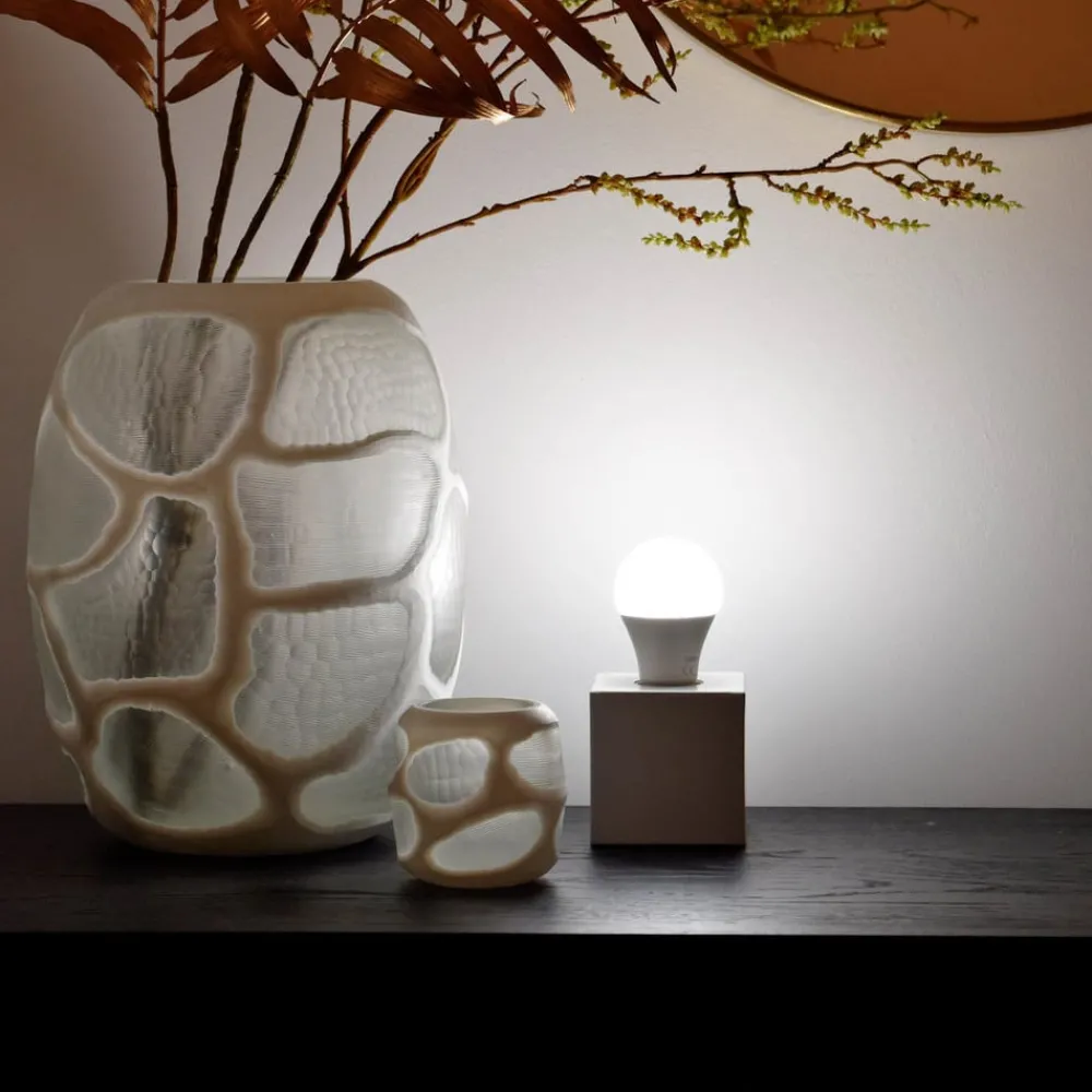 Calex Dæmpbar Led-Pære|Smarte Lyskilder > Smart LED-pære E27 A60 9,4W CCT RGB sæt med 2 stk