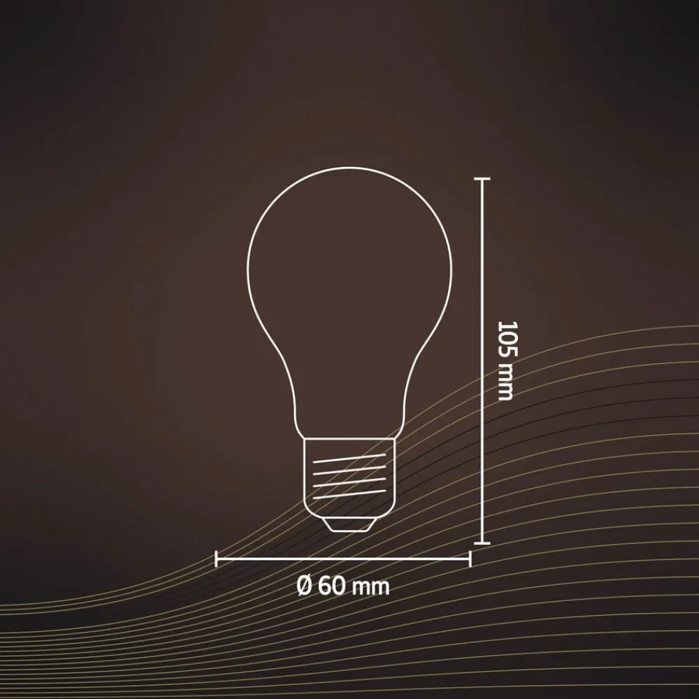 Calex Dæmpbar Led-Pære|Smarte Lyskilder > Smart LED-pære E27 A60 9,4W CCT RGB sæt med 2 stk