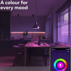 Calex Led Pærer|Smarte Lyskilder > Smart LED-pære E27 A60 9,4W CCT RGB