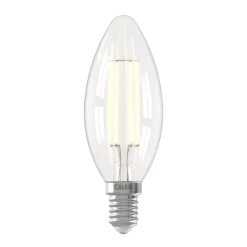 Calex Dæmpbar Led-Pære|Filament Pære > Smart LED-pære E14 B35 4,9W stearinlys 1800K-3000K