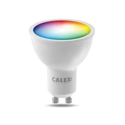 Calex Dæmpbar Led-Pære|Smarte Lyskilder > Smart LED-reflektorpære GU10 4,9W CCT RGB