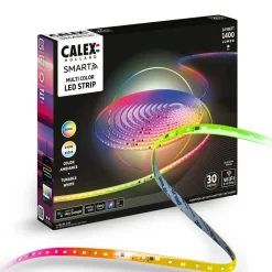 Calex Led Strips > Smart LED-strip, længde 30 m, RGB, CCT fjernbetjening