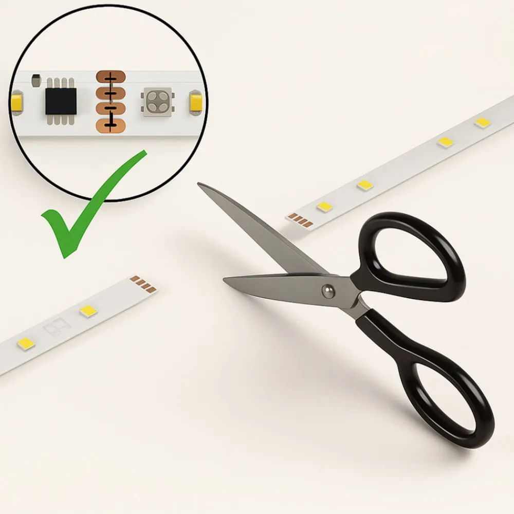 Calex Dekorationsbelysning|Led Strips > Smart LED-strip, længde 20 m, RGB, CCT fjernbetjening